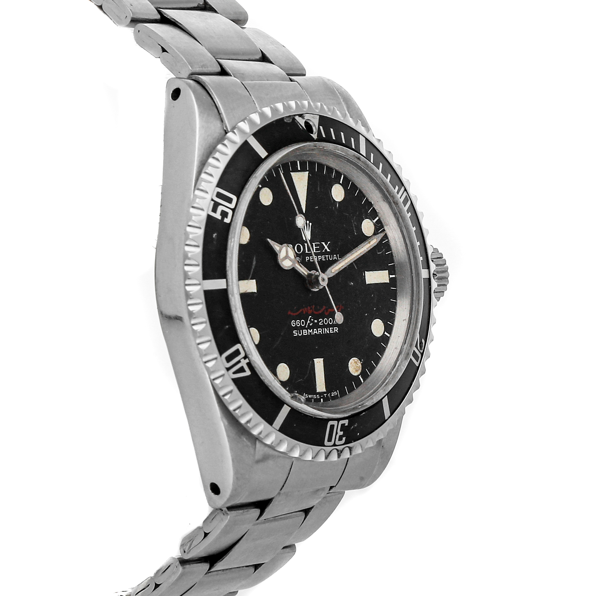 Rolex Super Clone Watch : Submariner No Date Vintage 5513 BLK IX OYS - Image 2