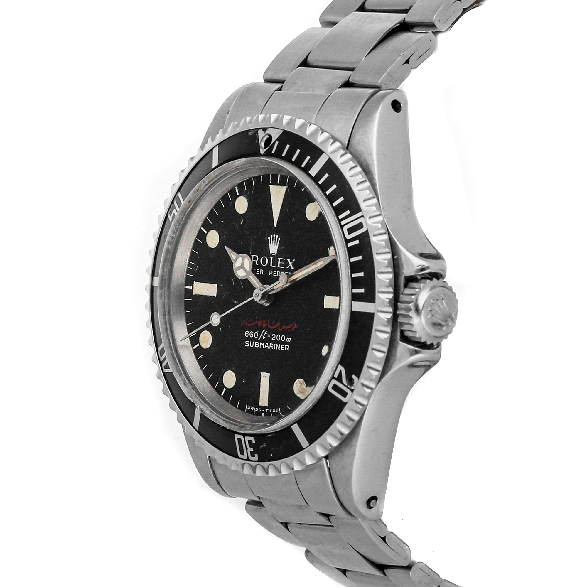 Rolex Super Clone Watch : Submariner No Date Vintage 5513 BLK IX OYS - Image 3