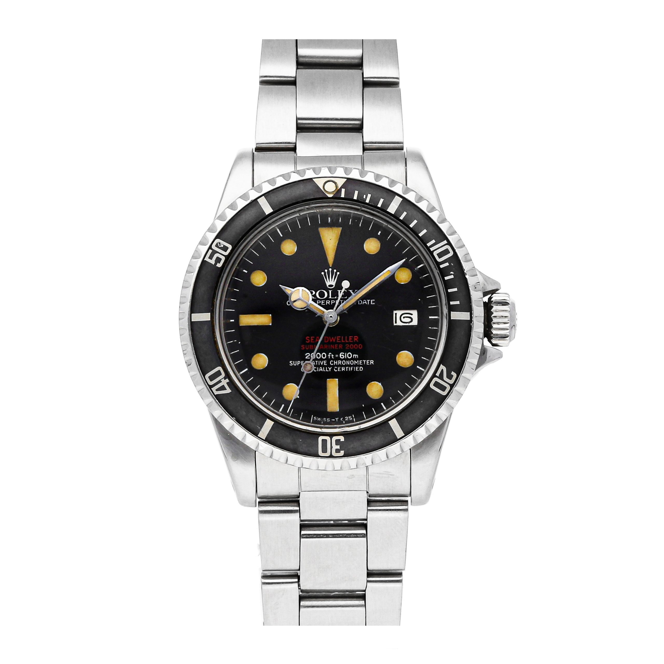 Rolex Super Clone Watch : Sea-Dweller Submariner Double Red 1665 DBL RED