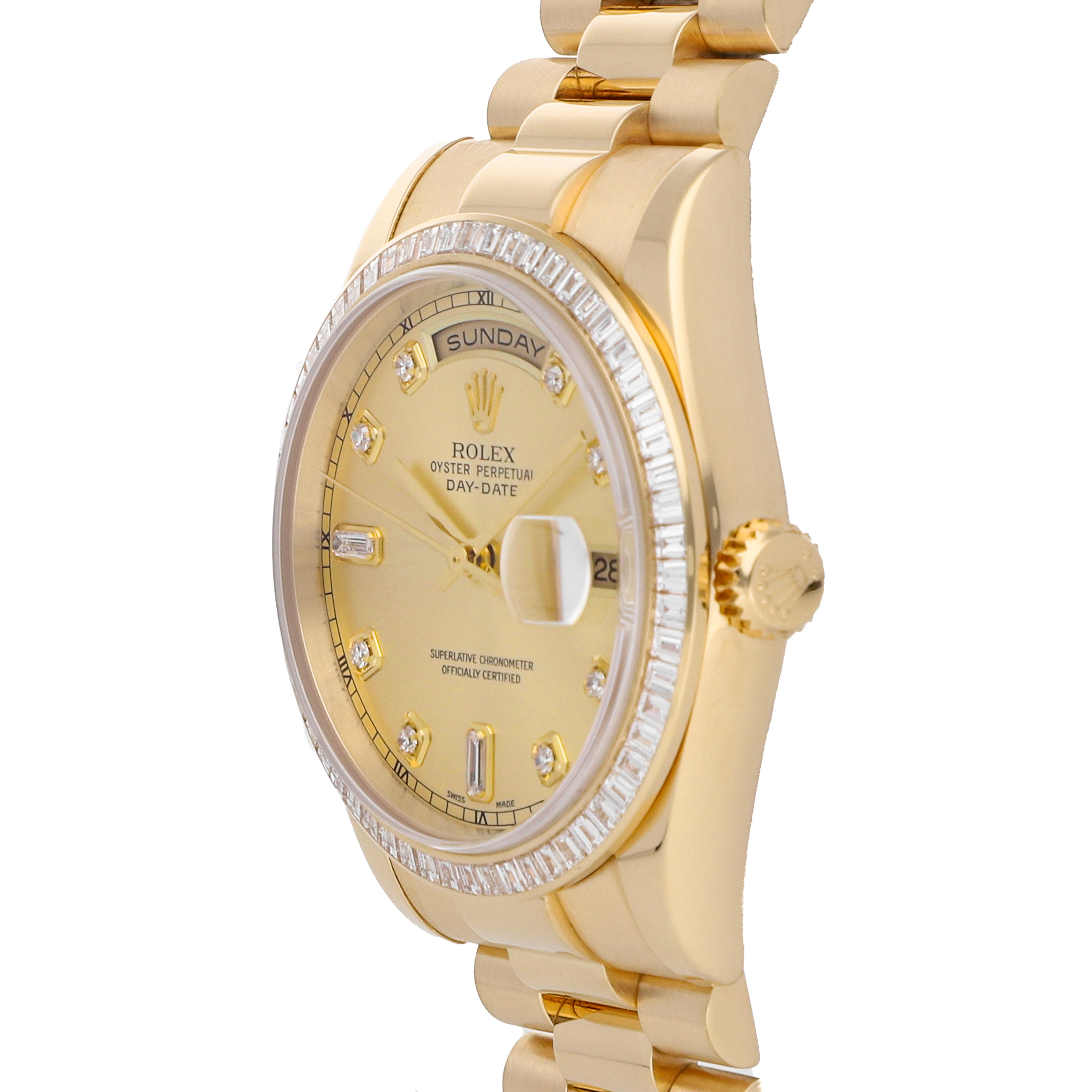 Rolex Super Clone Watch : Day-Date 118398 CHP DIA PRES - Image 3
