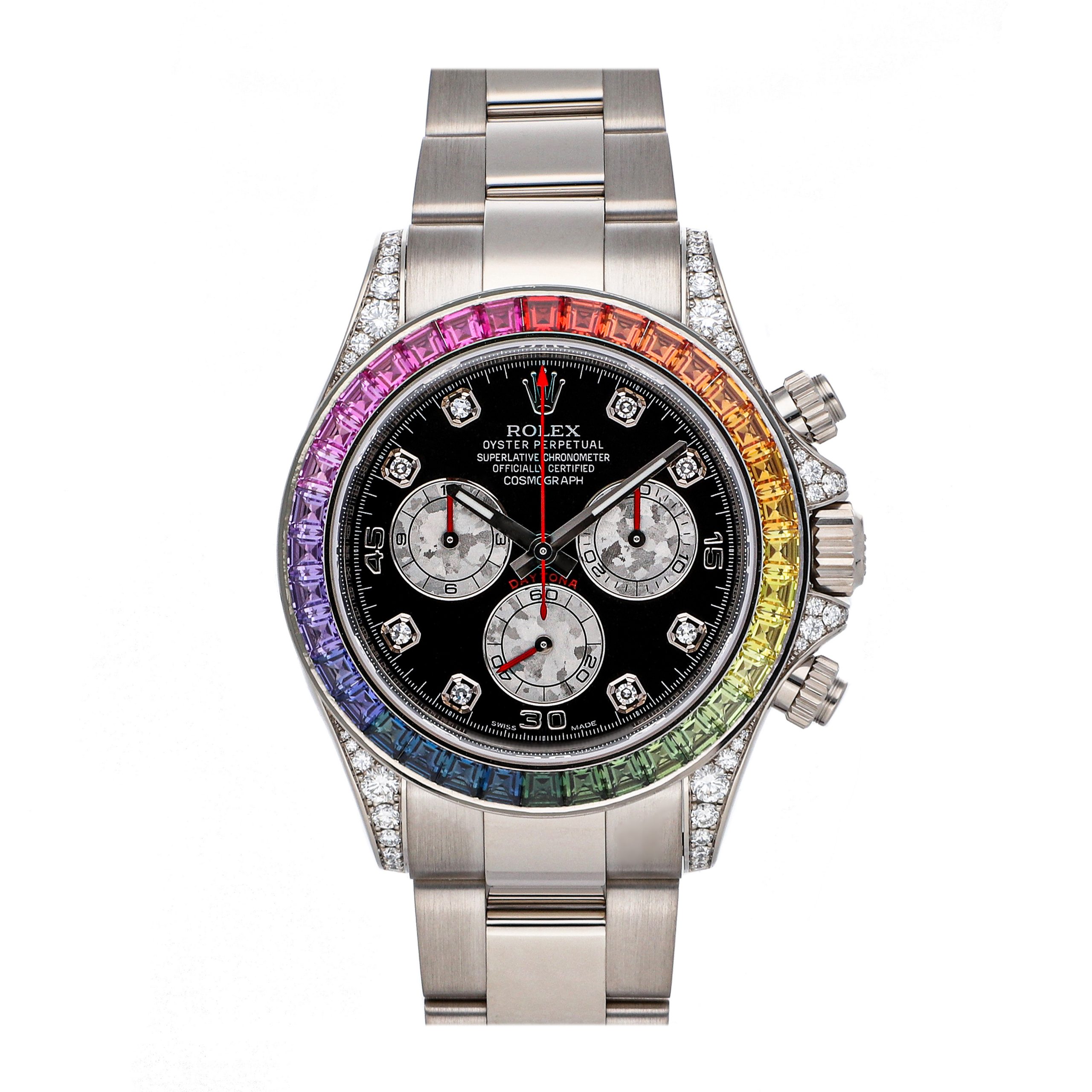 Rolex Super Clone Watch : Daytona Cosmograph "Rainbow" 116599RBOW