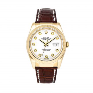 Rolex Super Clone Watch : Datejust 116138 WHT DI DB