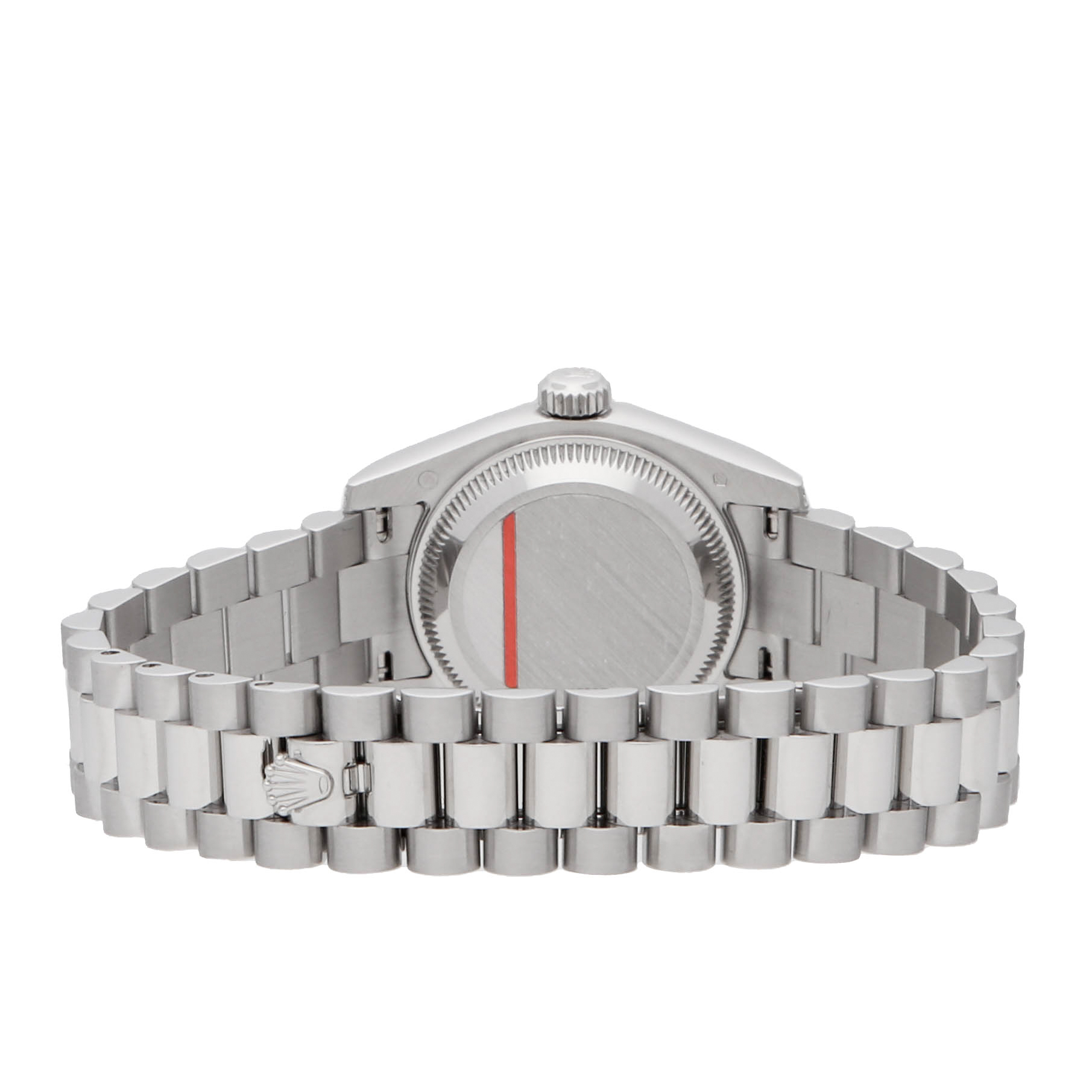 Rolex Super Clone Watch : Datejust 179296 WHT GLD DIA PRS - Image 4