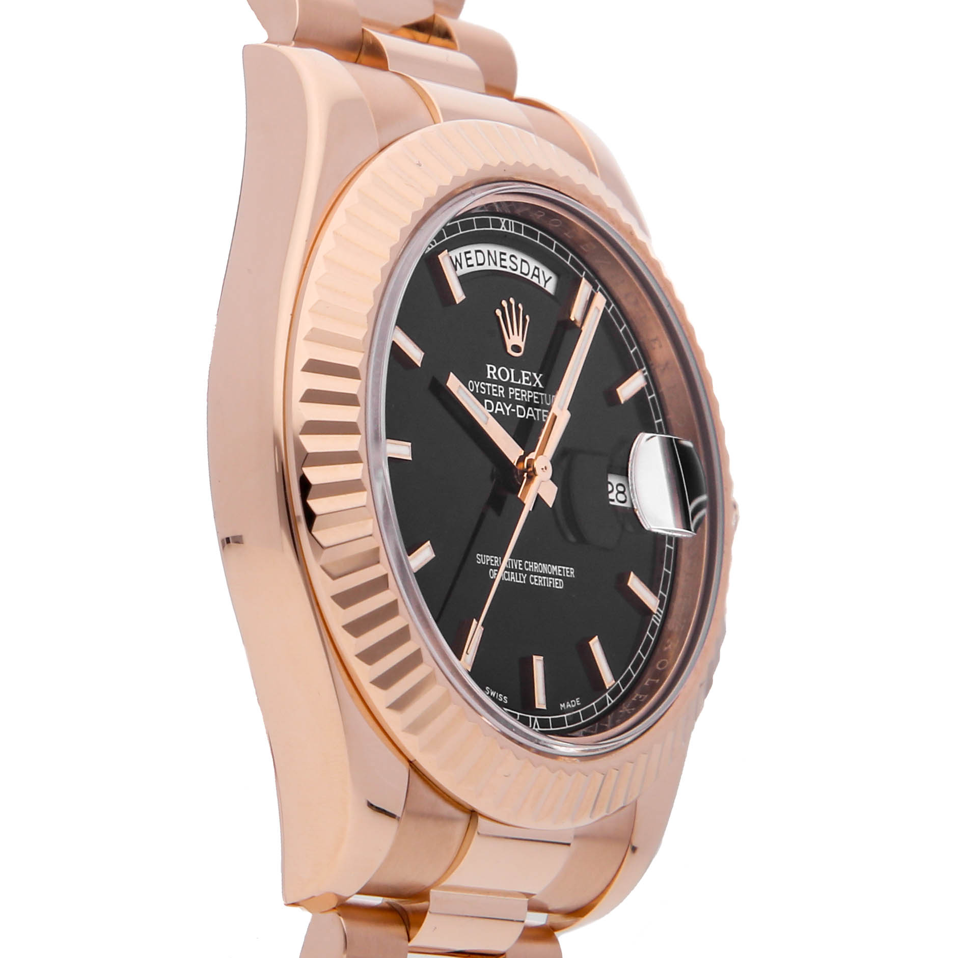 Rolex Super Clone Watch : Day-Date 218235 BLK IX PRS - Image 2