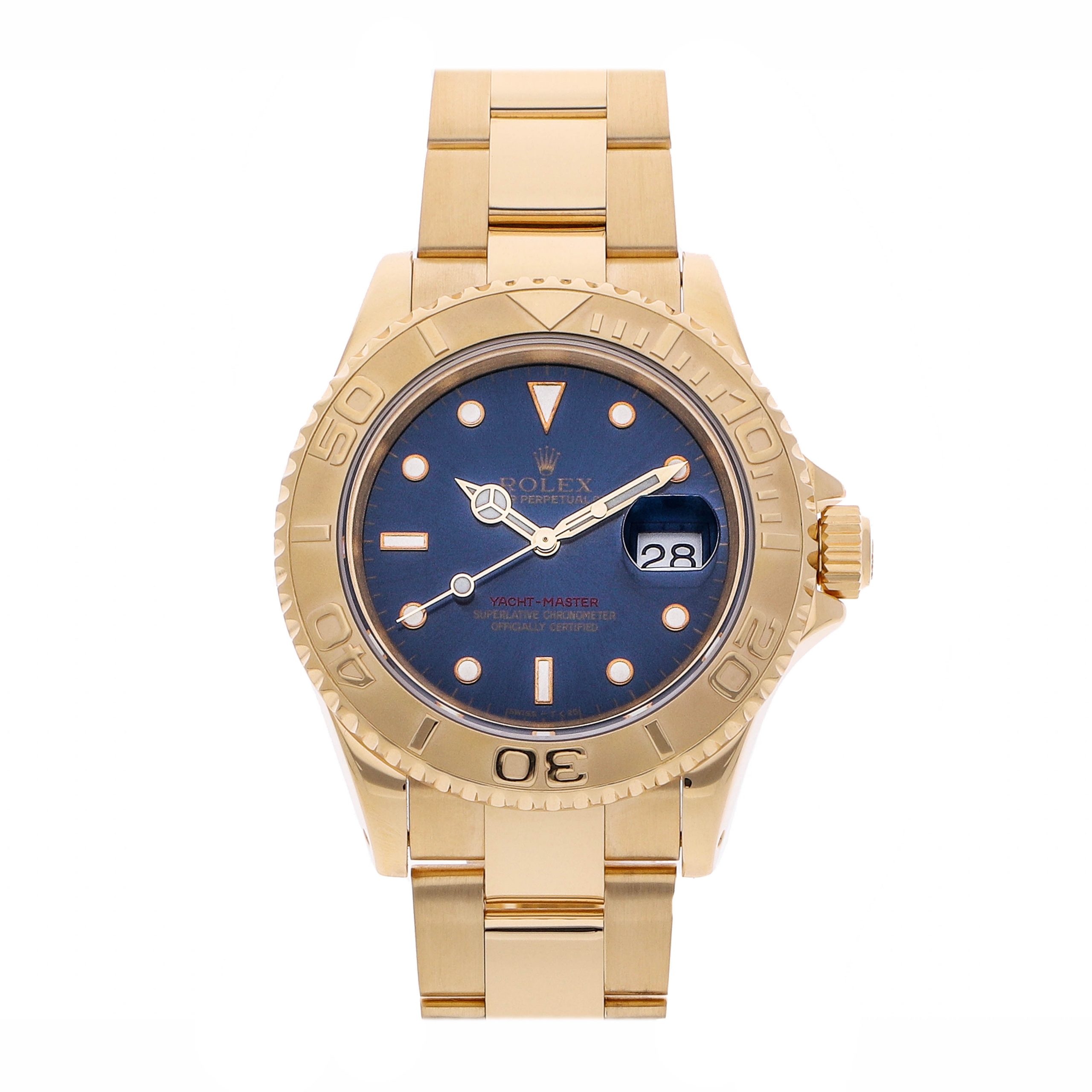 Rolex Super Clone Watch : Yacht-Master 16628 BLU IX OYS