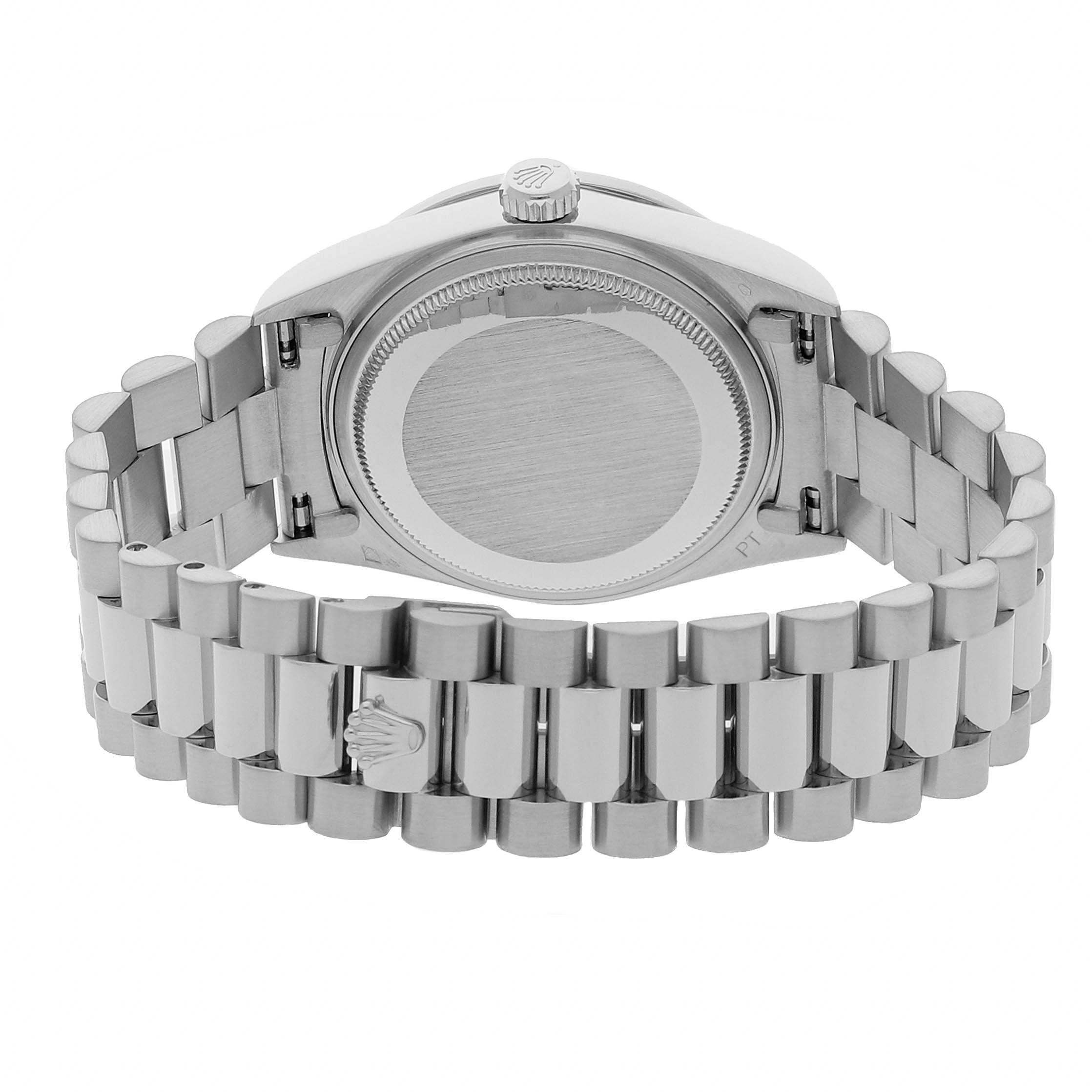 Rolex Super Clone Watch : Day-Date 18046 SLV BG RD DI PRS - Image 4