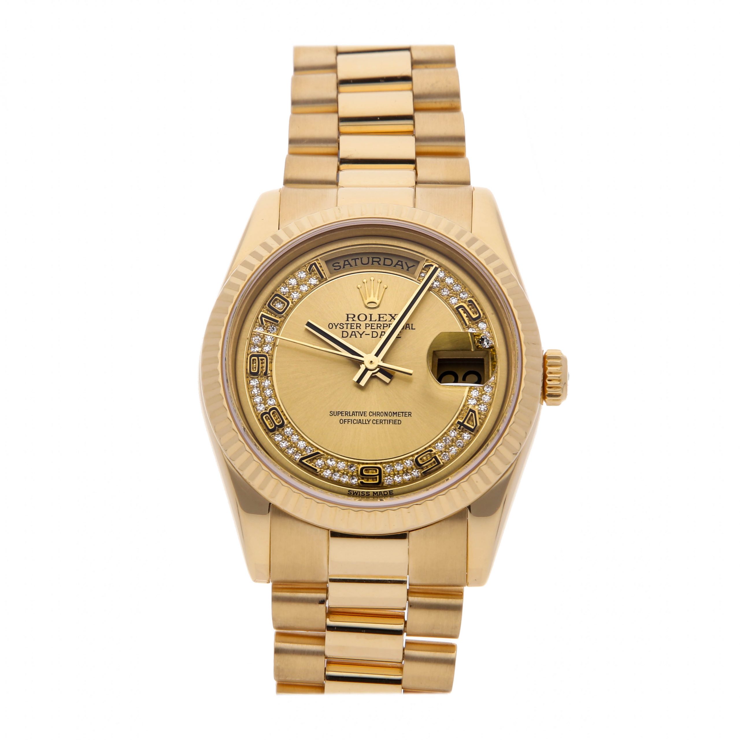 Rolex Super Clone Watch : Day-Date 118238 CHP MYR AR PRS