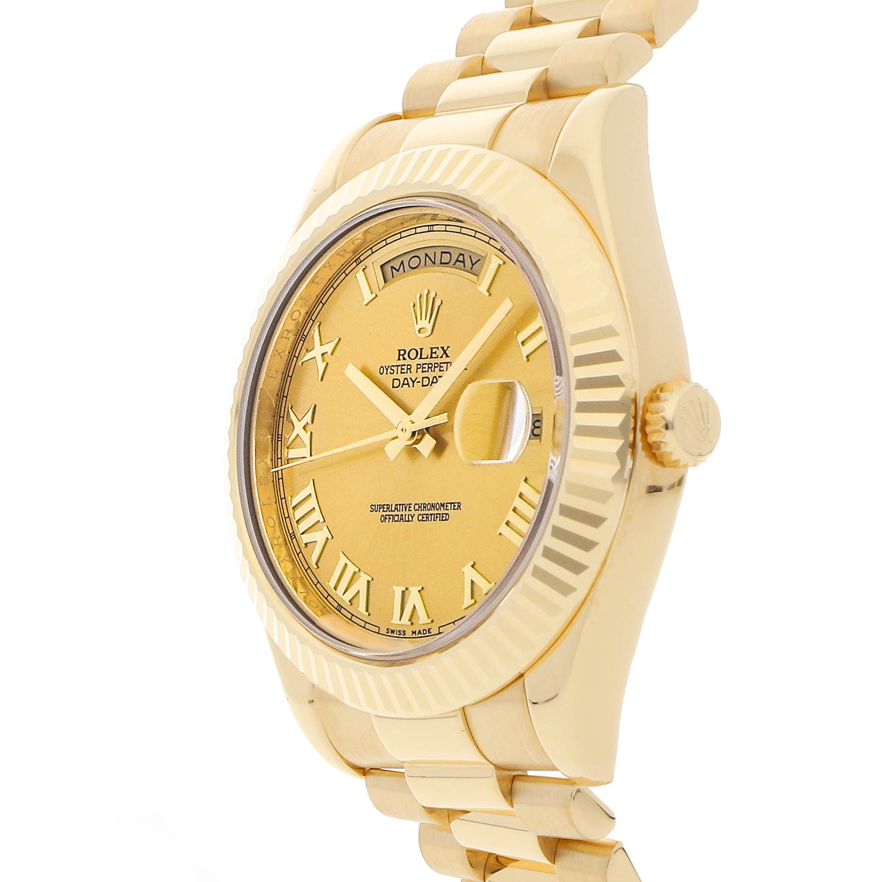 Rolex Super Clone Watch : Day-Date II YG 218238-0038 - Image 3