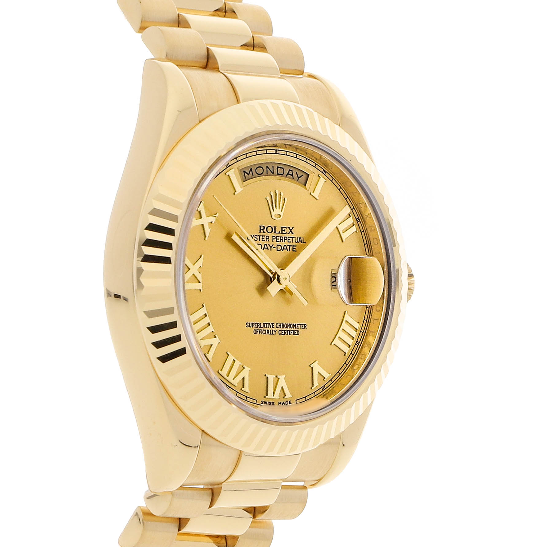 Rolex Super Clone Watch : Day-Date II YG 218238-0038 - Image 2
