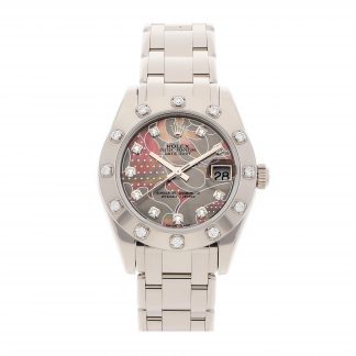 Rolex Super Clone Watch : Datejust Pearlmaster 81319 GLD DRM PRL