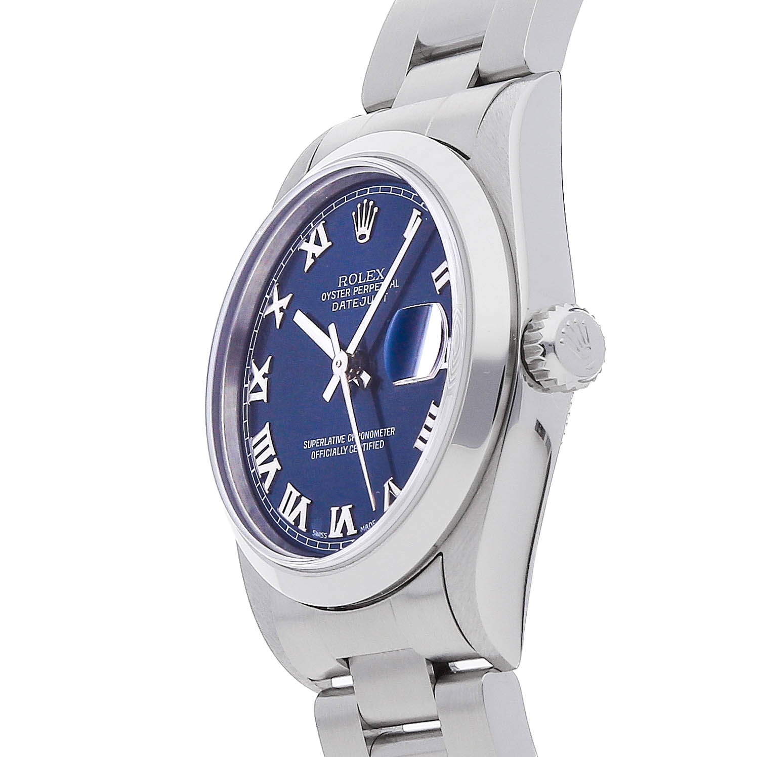 Rolex Super Clone Watch : Datejust 68240 BLU ROM OYS - Image 3