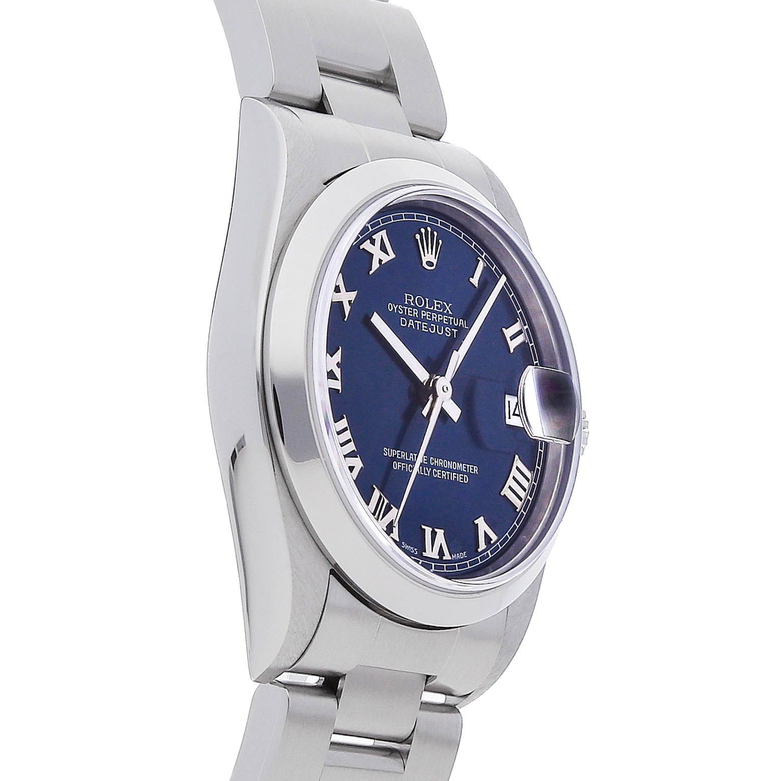 Rolex Super Clone Watch : Datejust 68240 BLU ROM OYS - Image 2