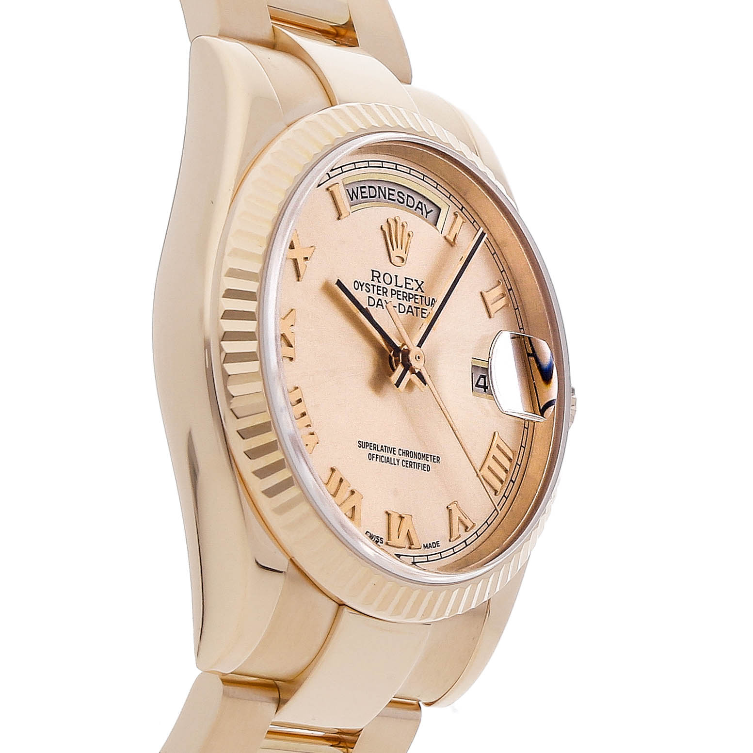 Rolex Super Clone Watch : Day-Date 118235 PNK ROM OYS - Image 2