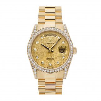 Rolex Super Clone Watch : Day-Date 118388 CHP JUB DIA PRS