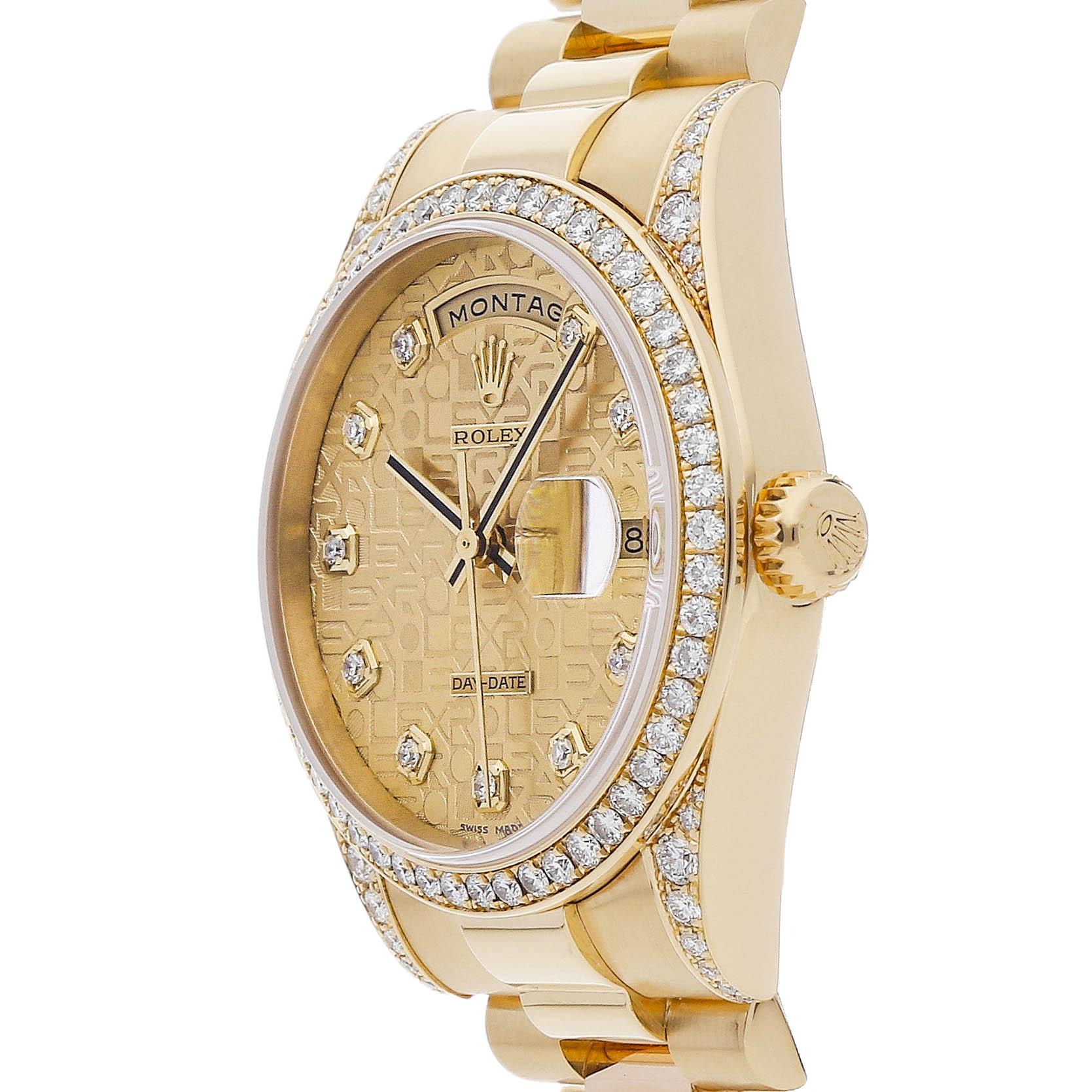 Rolex Super Clone Watch : Day-Date 118388 CHP JUB DIA PRS - Image 3