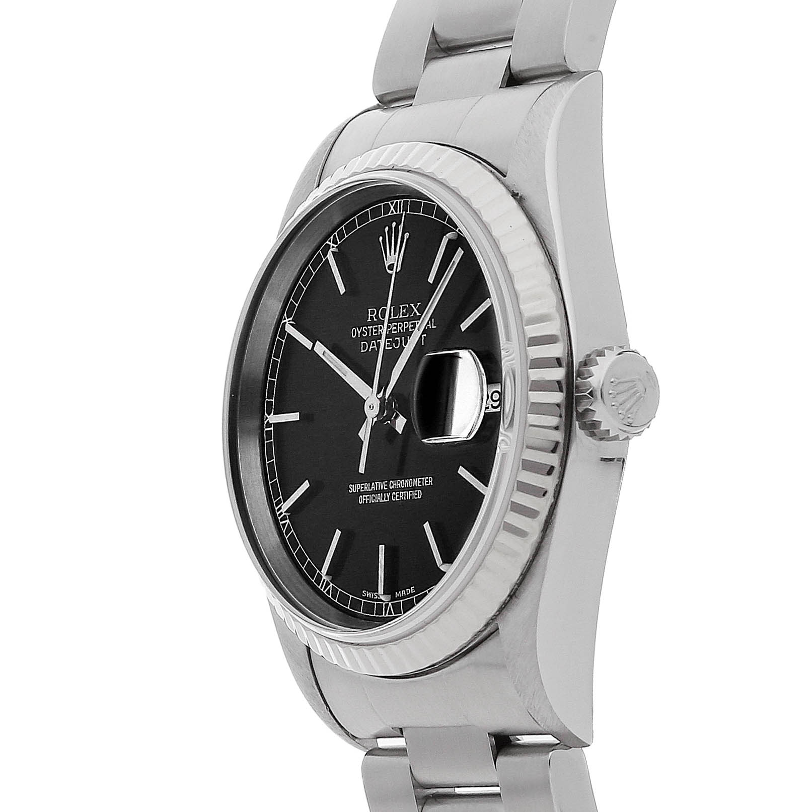 Rolex Super Clone Watch : Datejust 16234 BLK IX OYS - Image 3