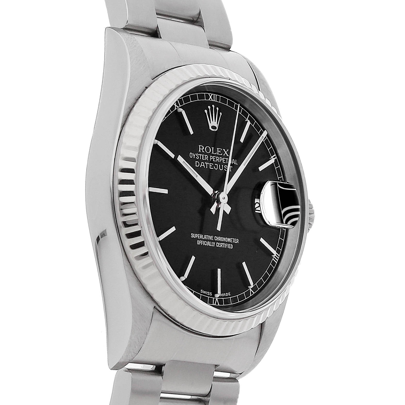 Rolex Super Clone Watch : Datejust 16234 BLK IX OYS - Image 2