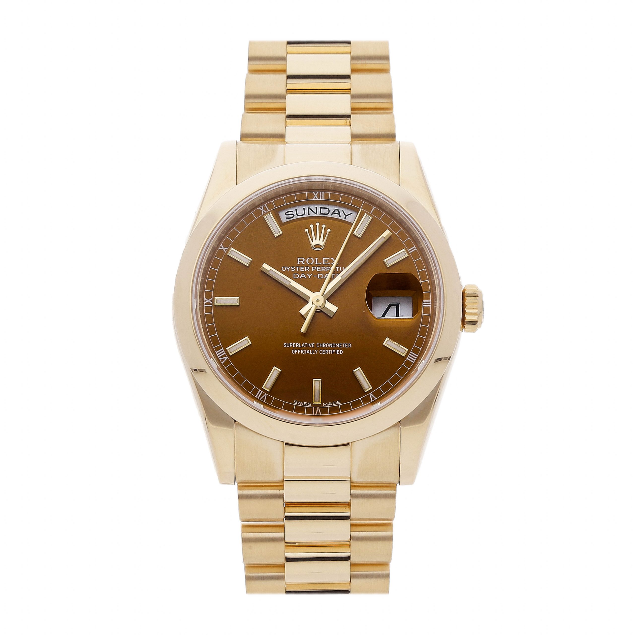 Rolex Super Clone Watch : Day-Date 118208 COG IX PRS
