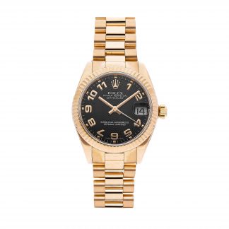 Rolex Super Clone Watch : Datejust 178275 BLK CON AR PRS