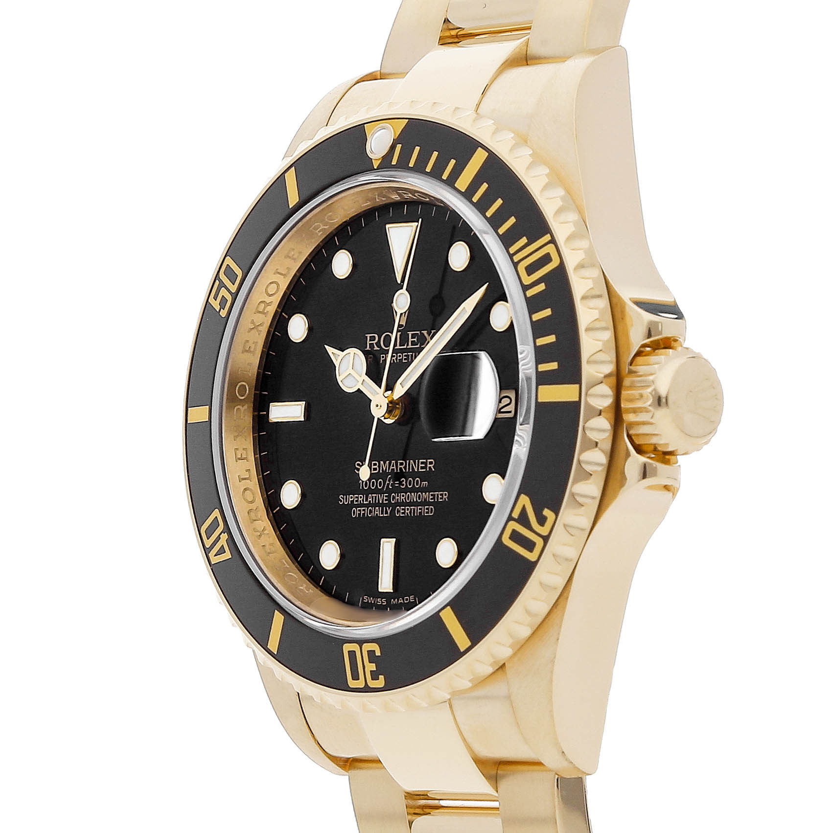 Rolex Super Clone Watch : Submariner Date 16618 BLK IX OYS - Image 3
