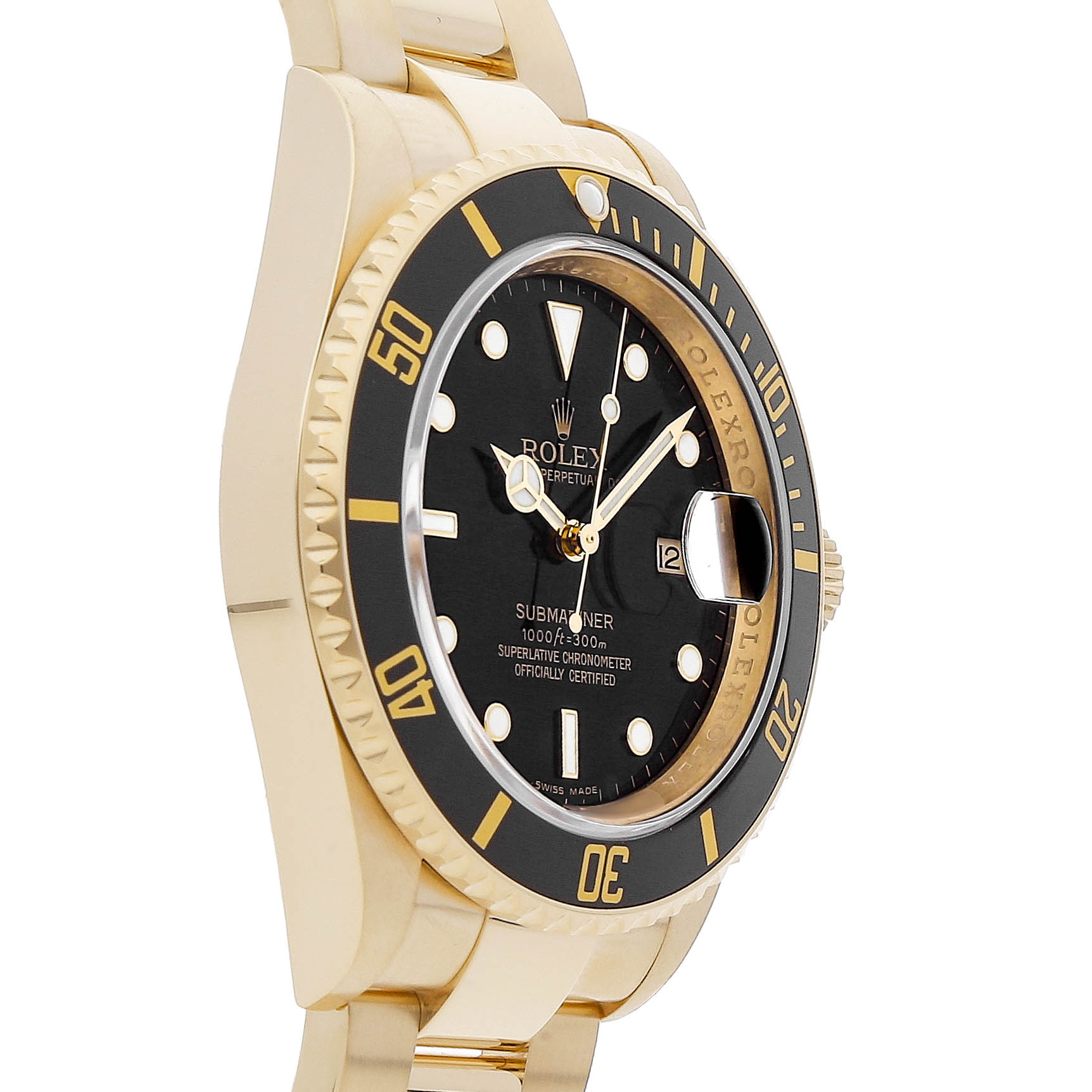 Rolex Super Clone Watch : Submariner Date 16618 BLK IX OYS - Image 2