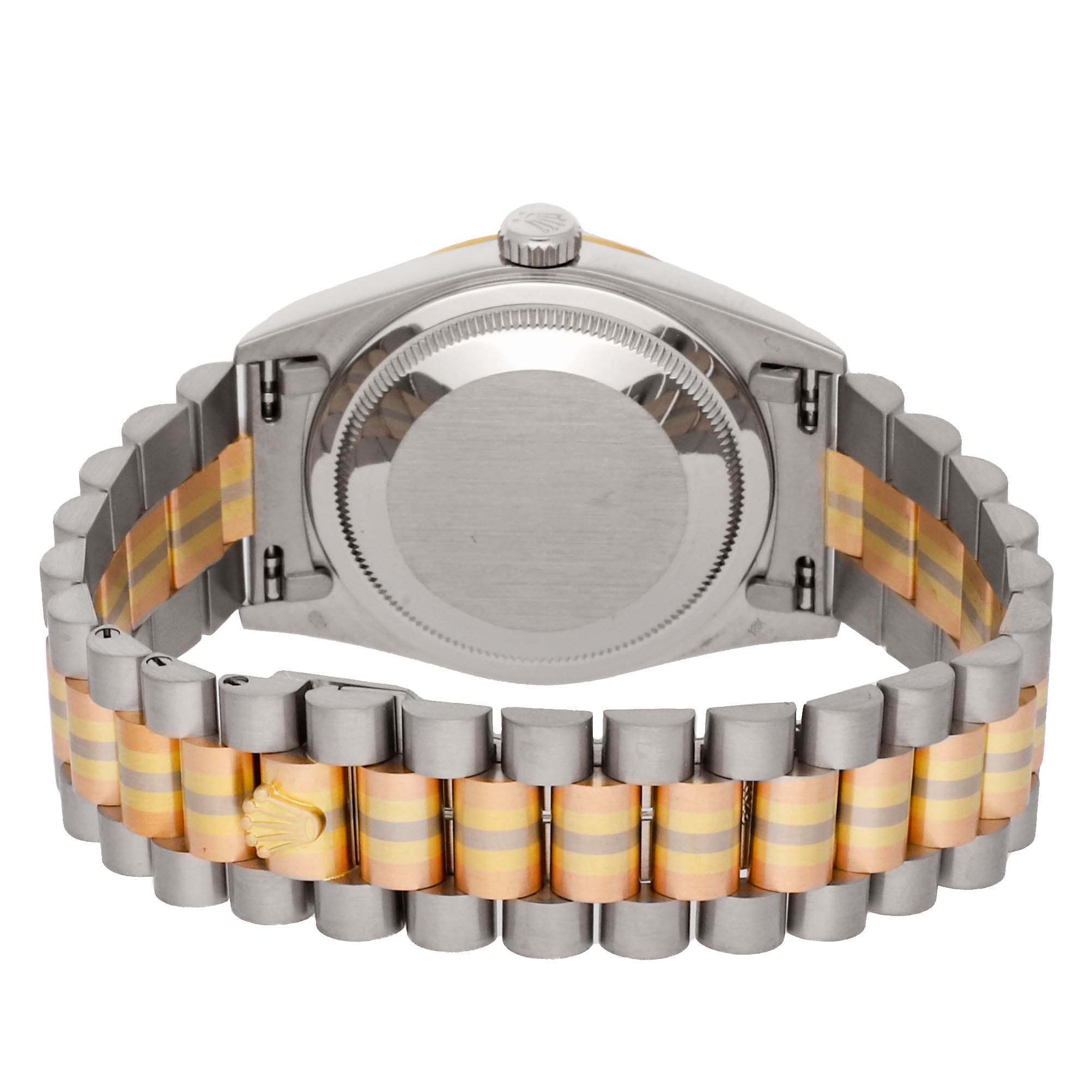 Rolex Super Clone Watch : Day-Date Tridor WG/ 18239B CHP DIA TRI - Image 4