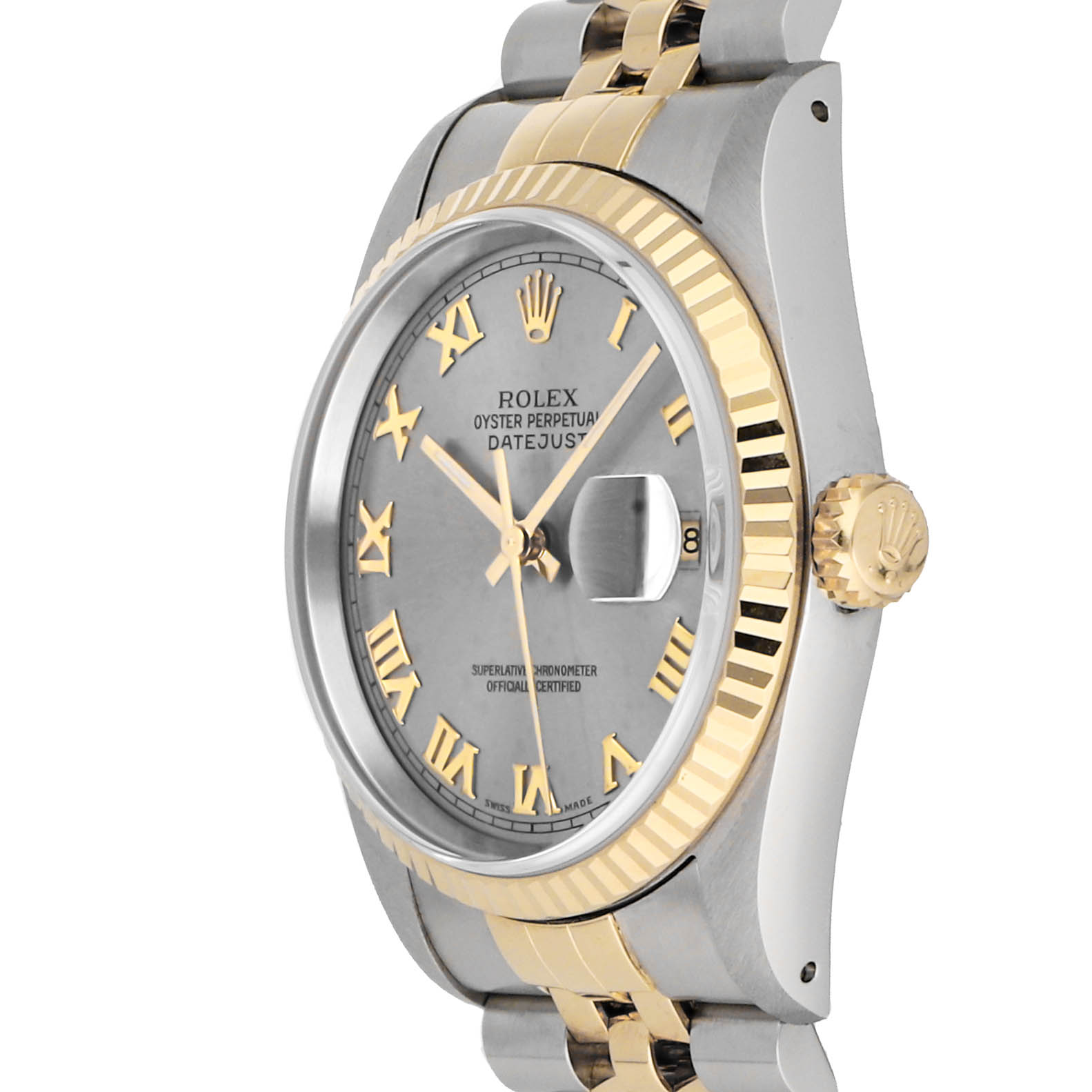 Rolex Super Clone Watch : Datejust 16233 STL ROM JUB - Image 3