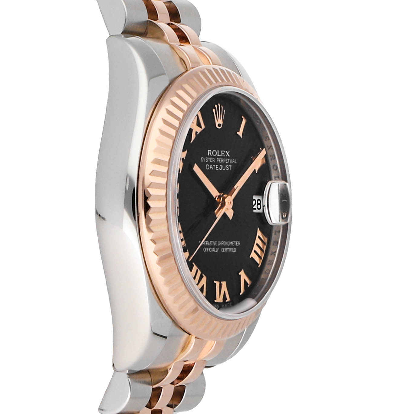 Rolex Super Clone Watch : Datejust 178271 BLK SUN ROM JUB - Image 2