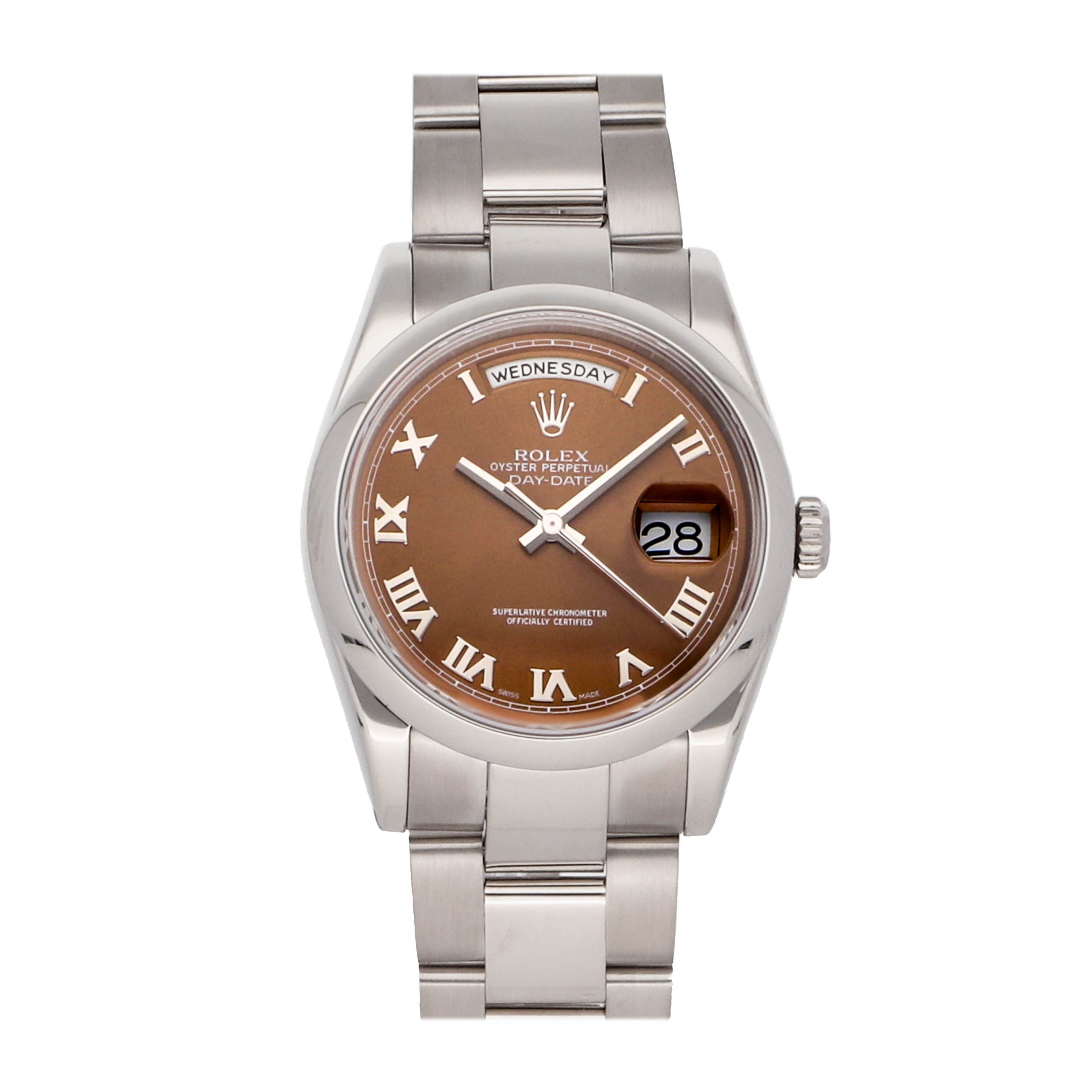 Rolex Super Clone Watch : Day-Date 118209 HAV ROM OYS