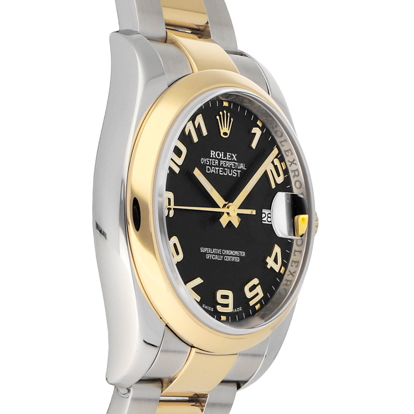 Rolex Super Clone Watch : Datejust 116203 BLK CON ARB OYS - Image 2