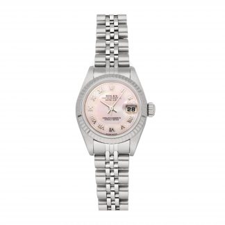 Rolex Super Clone Watch : Datejust 79174 PNK MOP GUIL ROM JUB