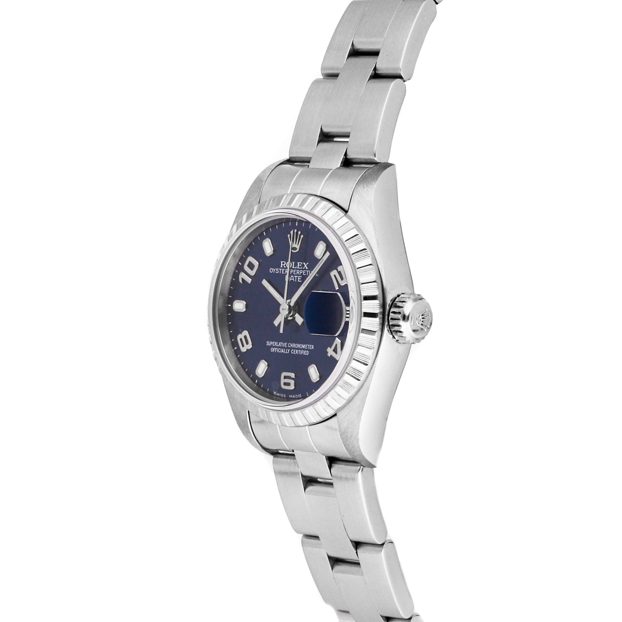 Rolex Super Clone Watch : Oyster Perpetual Date 79240 BLU IX AR OYS - Image 3