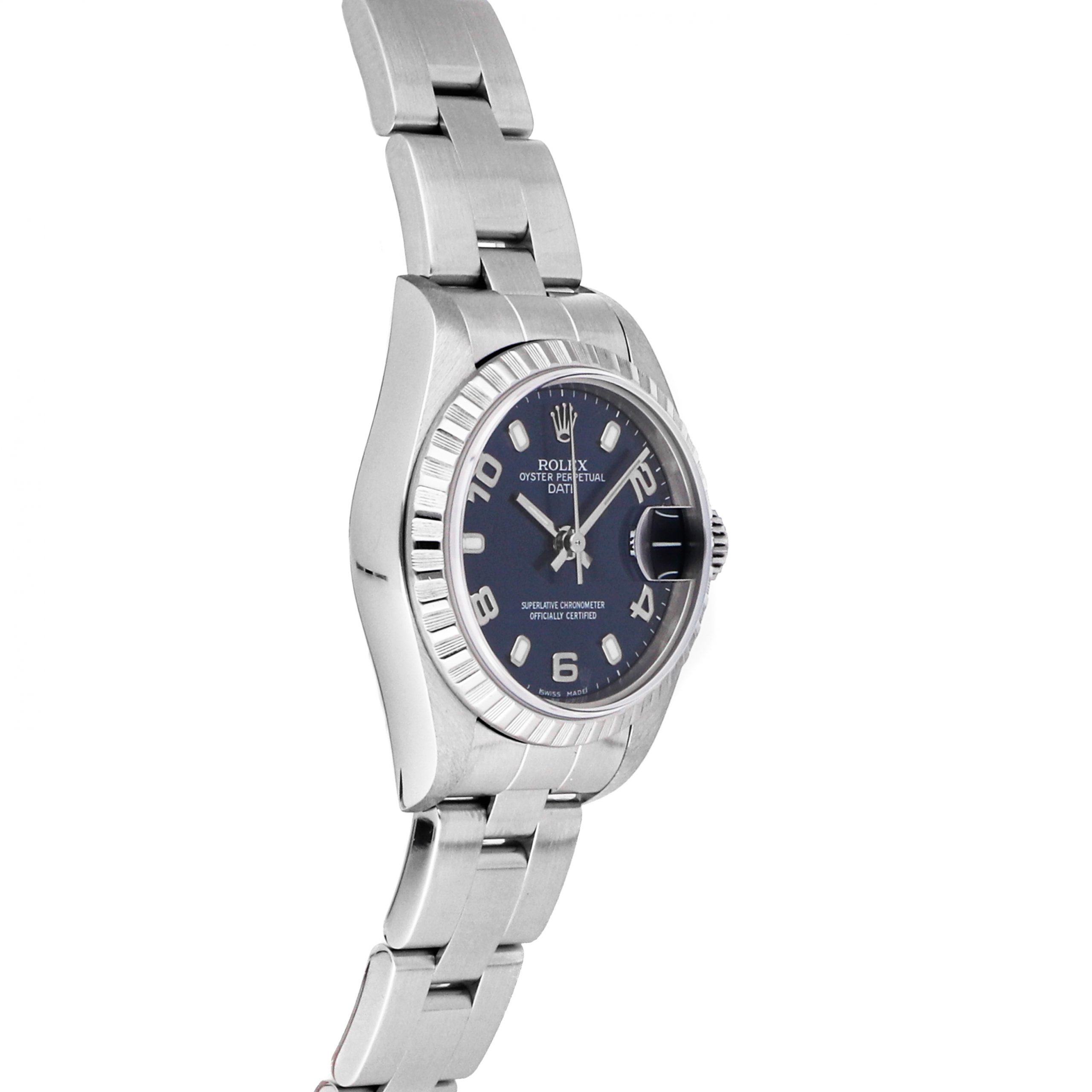 Rolex Super Clone Watch : Oyster Perpetual Date 79240 BLU IX AR OYS - Image 2
