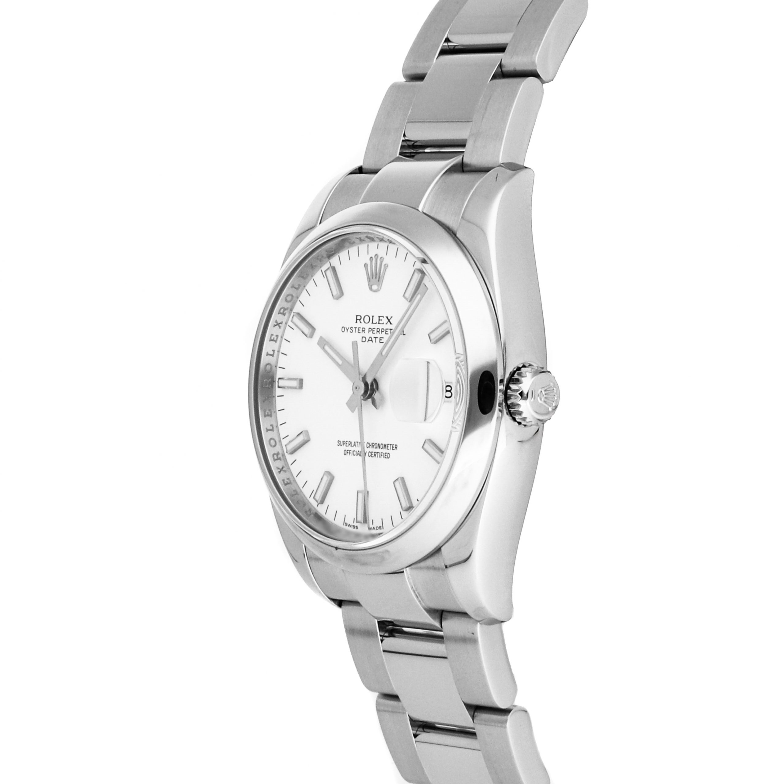 Rolex Super Clone Watch : Oyster Perpetual Date 115200-0008 - Image 3
