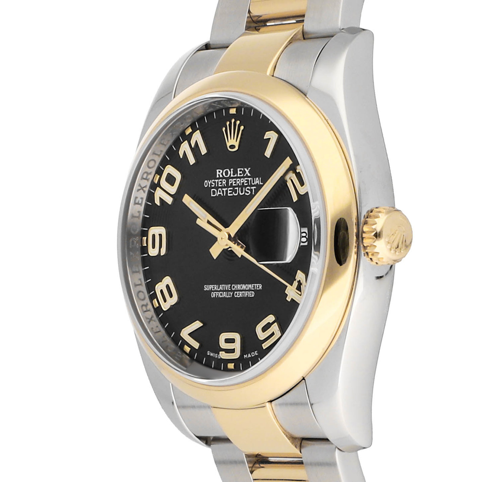 Rolex Super Clone Watch : Datejust 116203 BLK CON ARB OYS - Image 3