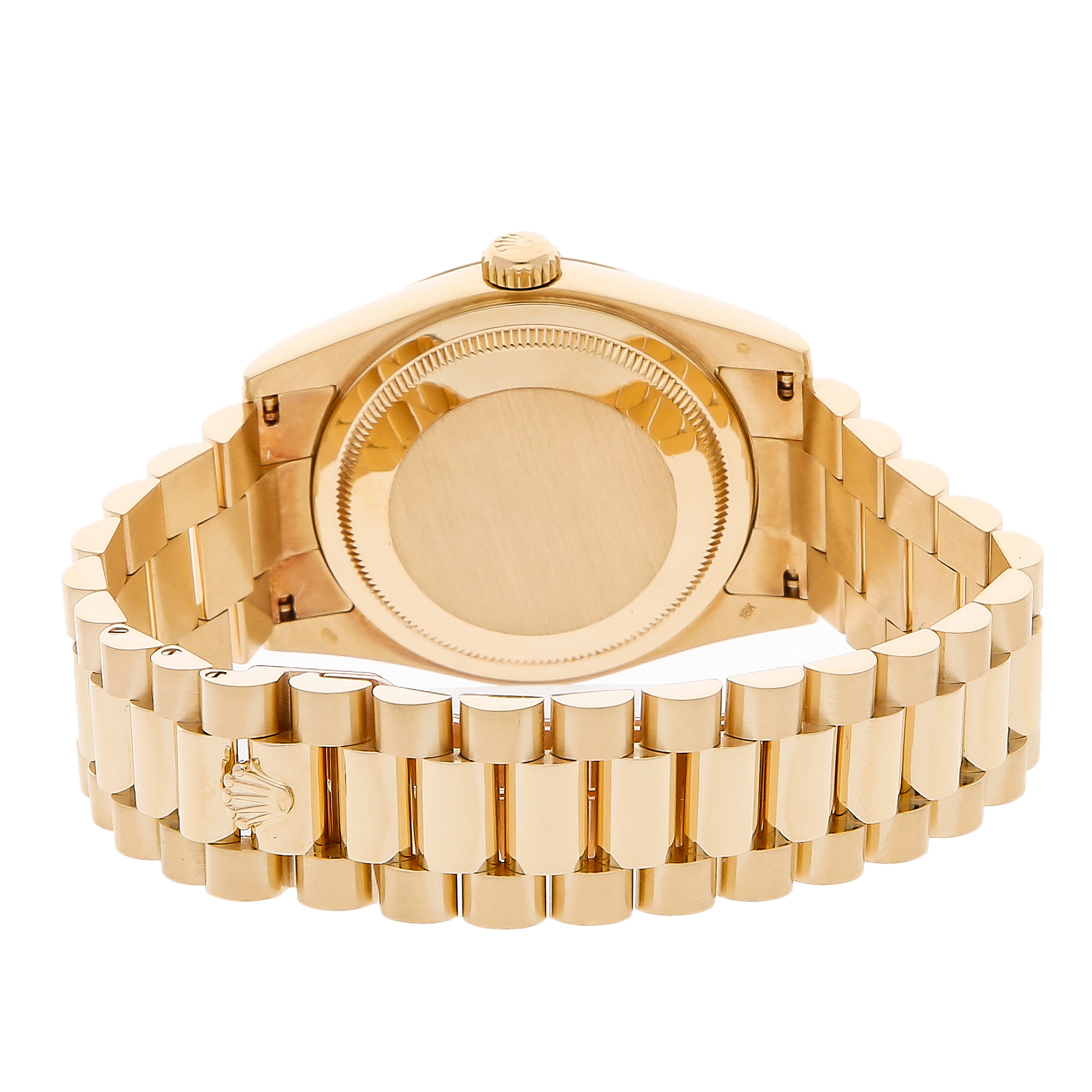 Rolex Super Clone Watch : Day-Date YG 118238 SLV DIA PRS - Image 4