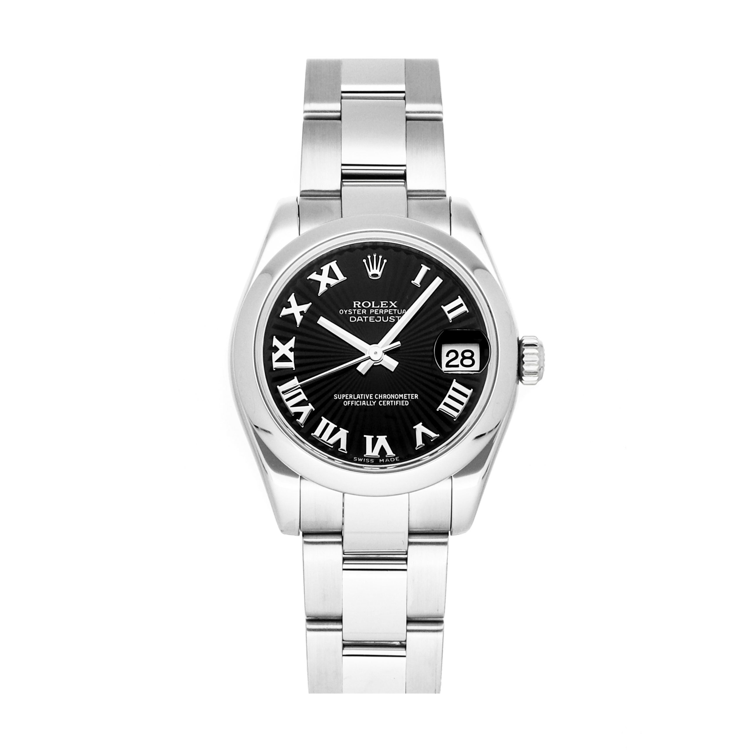 Rolex Super Clone Watch : Datejust 178240 BLK SUN ROM OYS