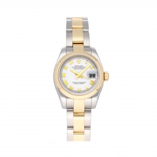 Rolex Super Clone Watch : Datejust 179163 WHT ROM OYS