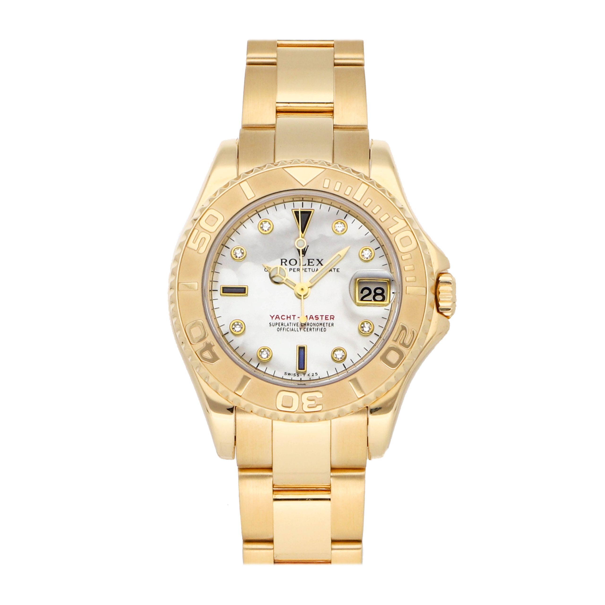 Rolex Super Clone Watch : Yacht-Master 168628 MOP DI SPH OYS