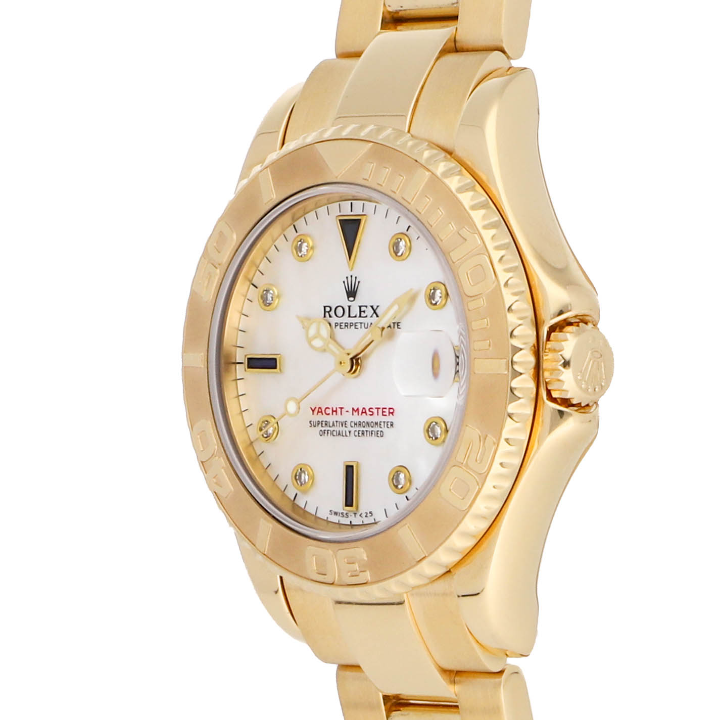 Rolex Super Clone Watch : Yacht-Master 168628 MOP DI SPH OYS - Image 3