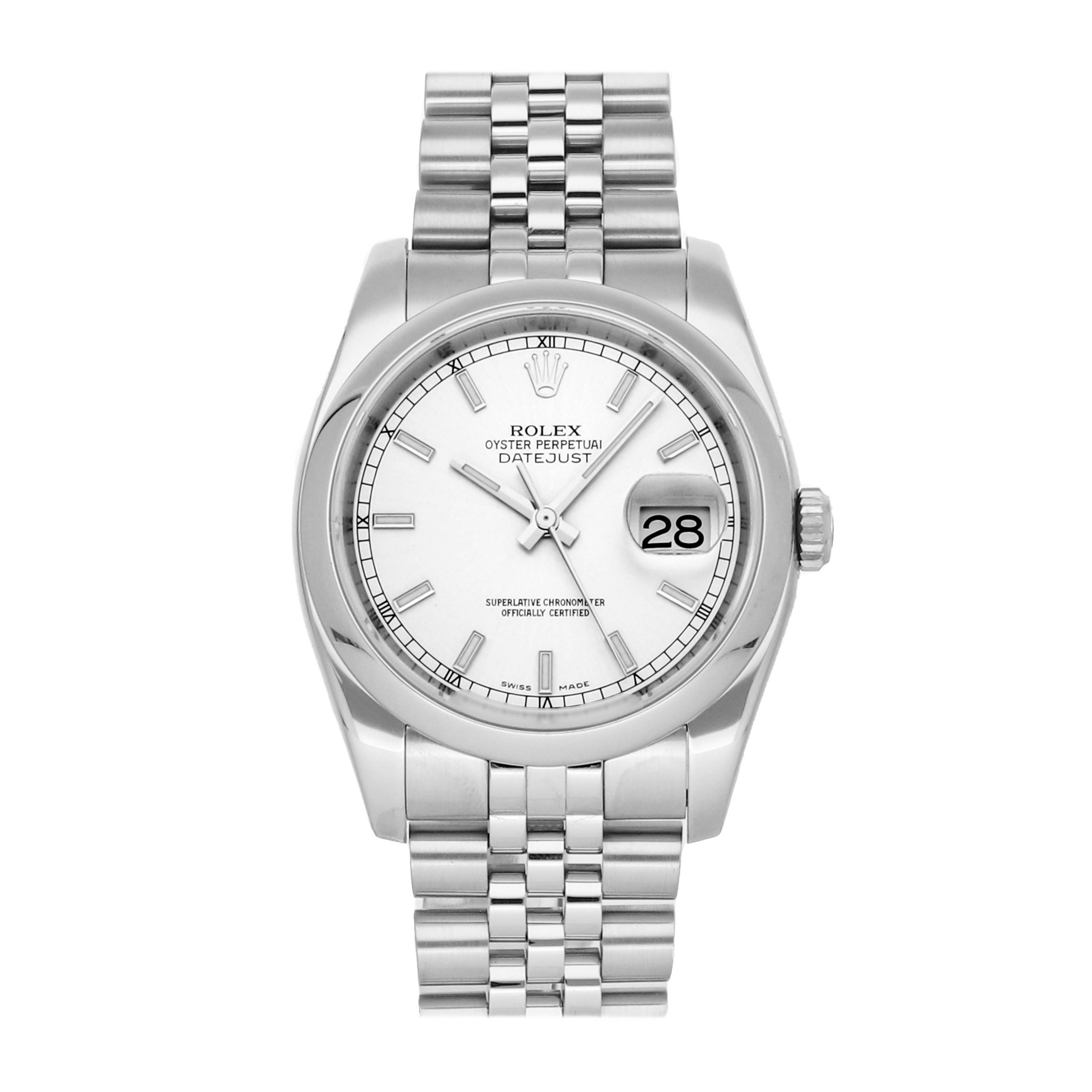 Rolex Super Clone Watch : Datejust 116200 SLV IX JUB