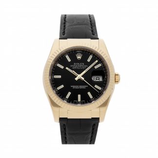 Rolex Super Clone Watch : Datejust 116138 BLK IX DB