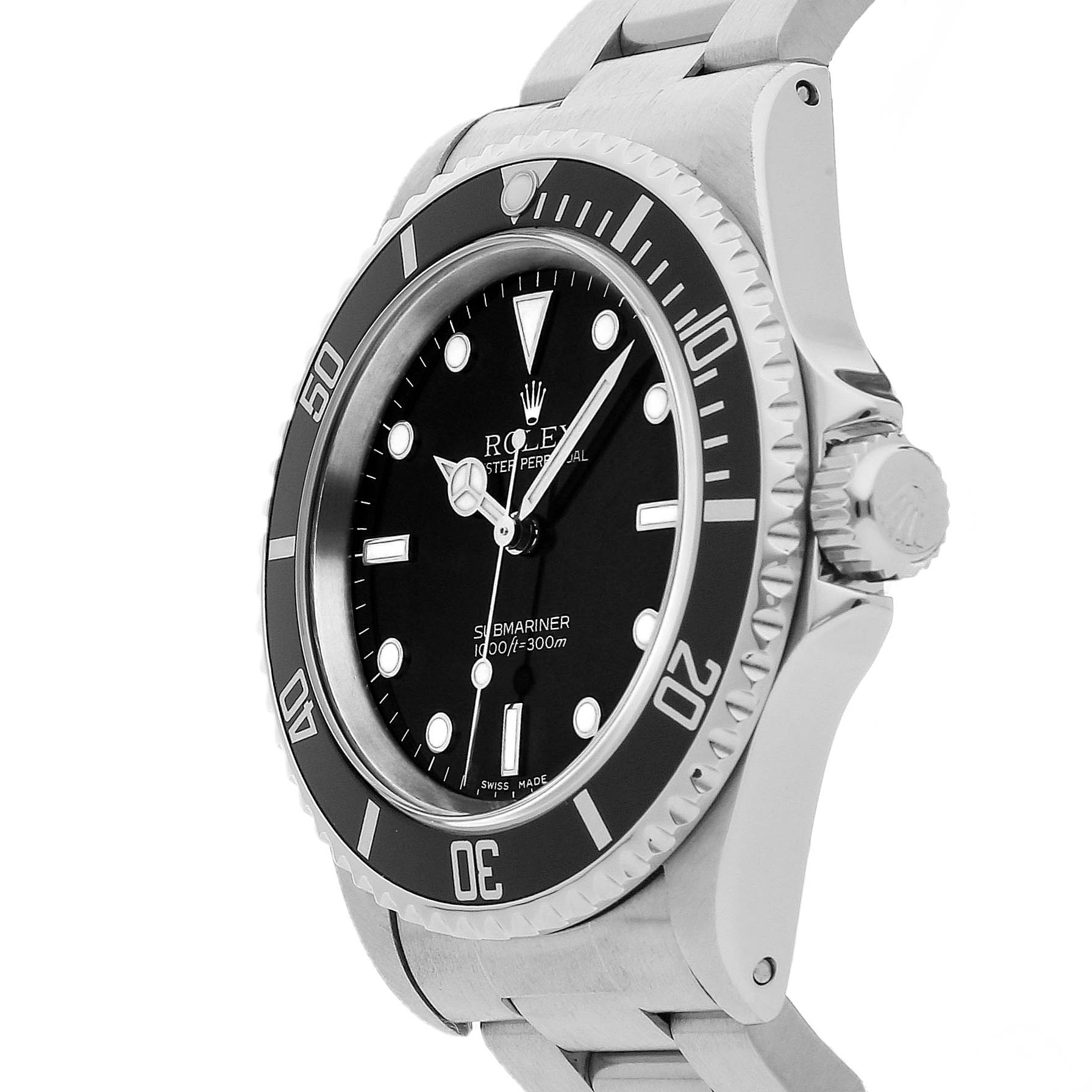 Rolex Super Clone Watch : Submariner No Date 14060 BLK OYS - Image 3