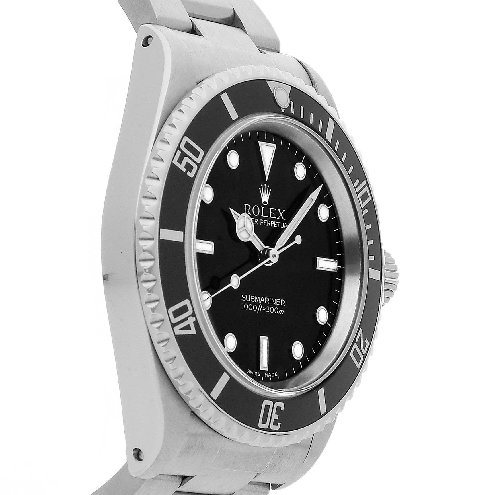 Rolex Super Clone Watch : Submariner No Date 14060 BLK OYS - Image 2
