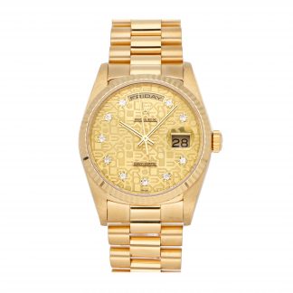 Rolex Super Clone Watch : Day-Date 18238 CHP JUB SM DI PRS