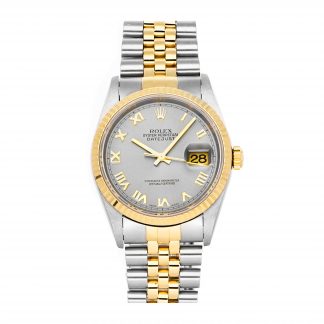 Rolex Super Clone Watch : Datejust 16233 GREY ROM JUB