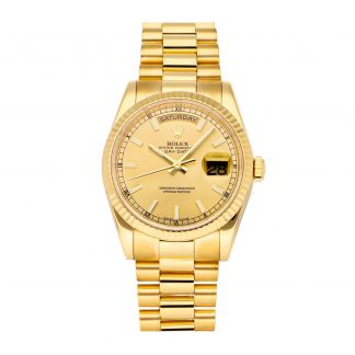 Rolex Super Clone Watch : Day-Date YG 118238-0103