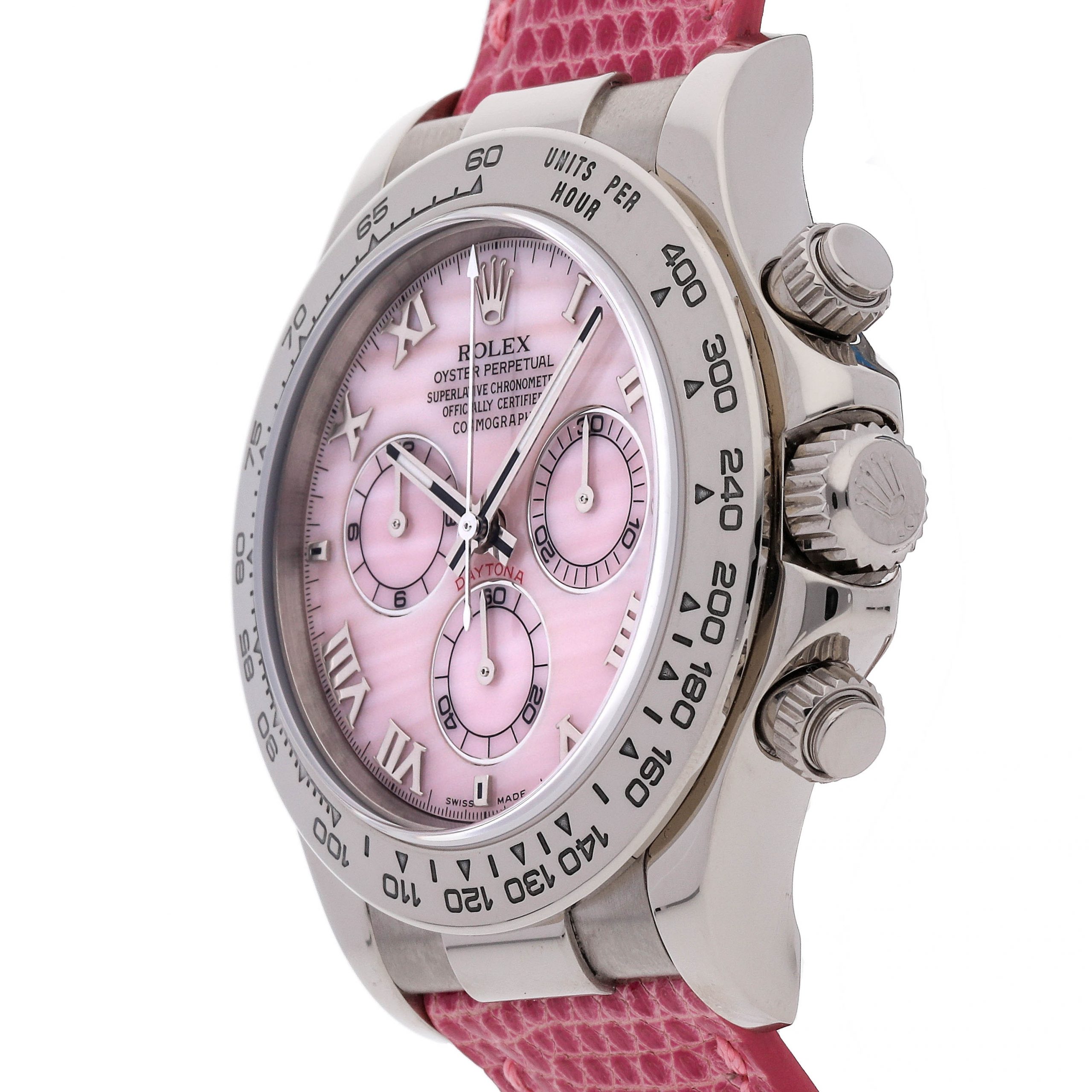 Rolex Super Clone Watch : Daytona Cosmograph 116519 PNK MOP AR DB - Image 3
