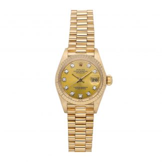 Rolex Super Clone Watch : Datejust YG 69178 CHP DI PRS