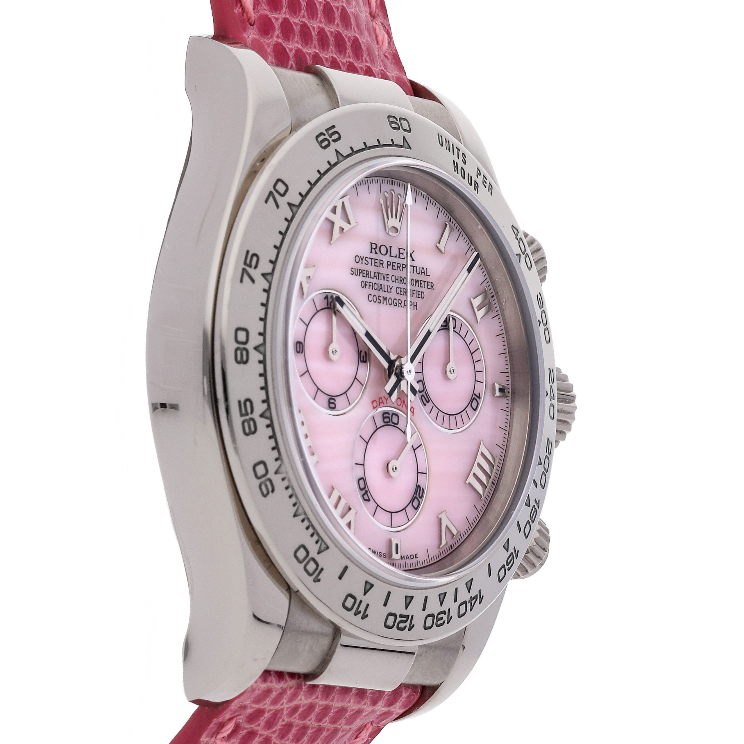 Rolex Super Clone Watch : Daytona Cosmograph 116519 PNK MOP AR DB - Image 2